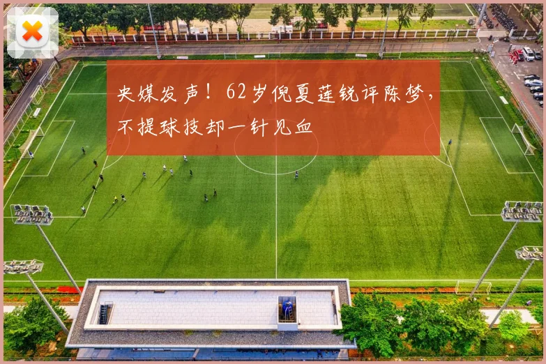 央媒发声！62岁倪夏莲锐评陈梦，不提球技却一针见血