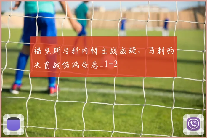 福克斯与科内特出战成疑，马刺西决首战伤病告急_1
