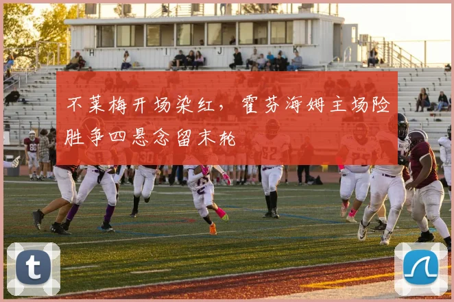 不莱梅开场染红，霍芬海姆主场险胜争四悬念留末轮